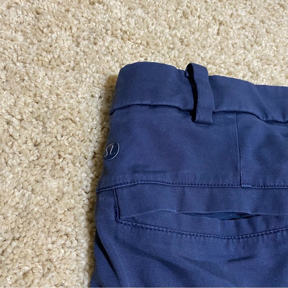 Lululemon Men’s Commission Pant Classic Qwick Chino Size 30 Navy Blue Office - Picture 9 of 15